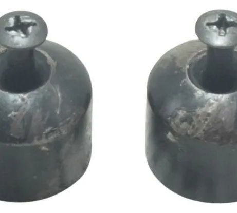 Par Peso Guidão C/ Detalhes Honda Cg 160 Titan 16-24 Origina Preto