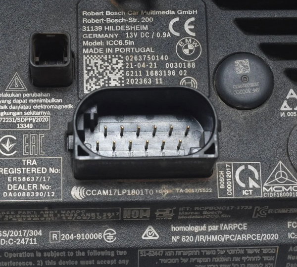 Painel 35.507km C/ Detalhes Bmw F 850 Gs Adv 19-24 Original