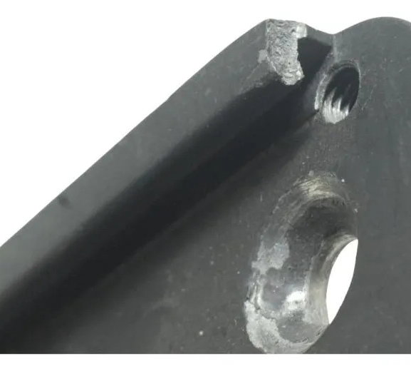 Suporte Placa Lateral C/ Avaria Harley Davidson