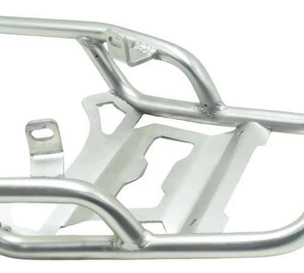 Suporte Baú Bmw F 900 Gs 24-25 Original Prateado