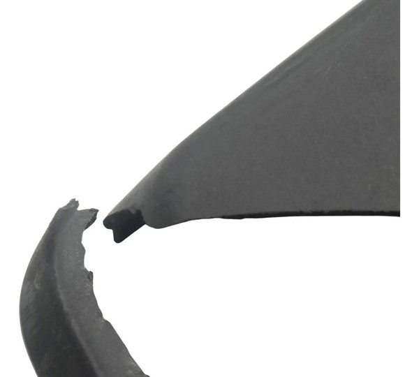 Tampa Alforge Esquerdo C/ Avaria Harley Electra Glide 14-17 Preto