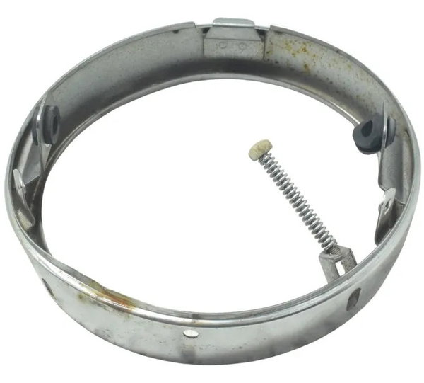 Aro Farol C/avaria Kawasaki Vulcan Custom 900 09-15 Original Prateado