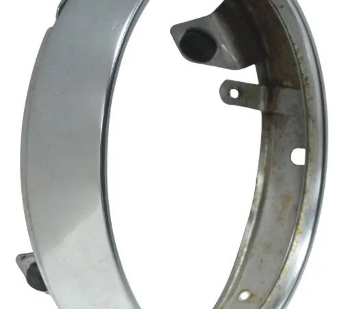 Aro Farol C/avaria Kawasaki Vulcan Custom 900 09-15 Original Prateado