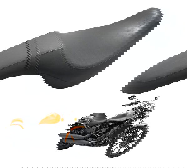 Banco C/detalhes Kawasaki Vulcan Custom 900 09-15 Original Preto