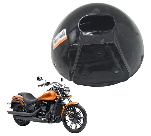 Carcaça Suporte Farol C/ava Kawasaki Vulcan Custom 900 09-15 Preto
