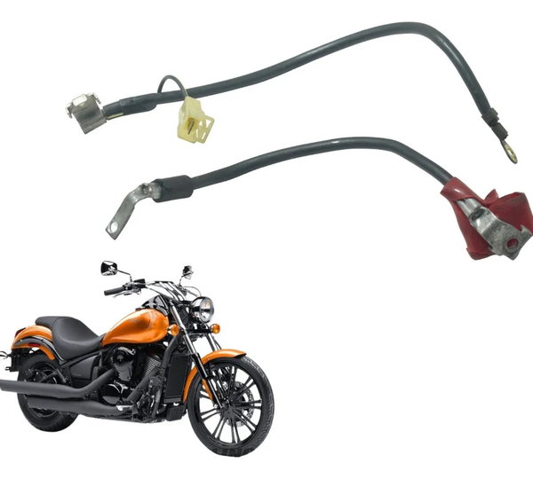 Cabo +/- Bateria Kawasaki Vulcan Custom 900 09-15 Original
