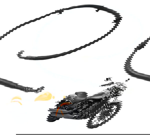 Flexível Freio Dianteiro Kawasaki Vulcan Custom 900 09-15 Or