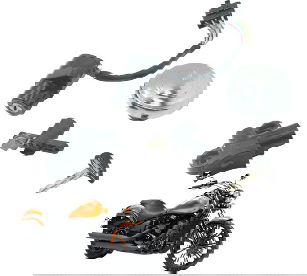 Kit Chave Ignição Kawasaki Vulcan Custom 900 09-15 Orig