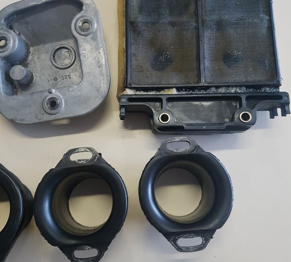 Condutor Tampa Suporte Elemento Filtro Ar Zx 12r 00a06 Ninja