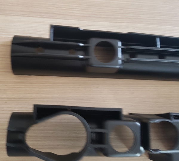 Par Acabamento Radiador Harley V Rod Muscle Original Preto