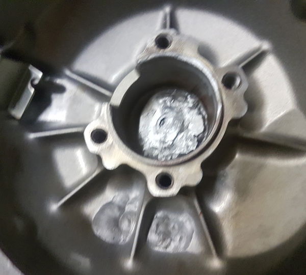 Tampa Motor Magneto Zx 10r 10a15 Consertada