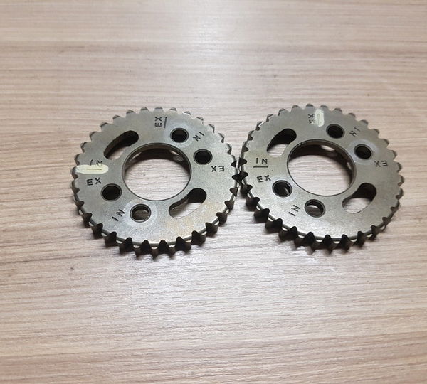 Par Engrenagem Comando Zx 10r 10a15 Kawasaki Original