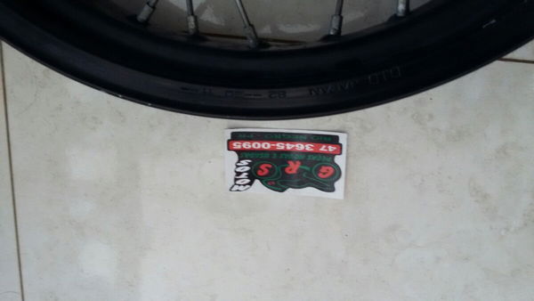 Roda Traseira Completa Xl700v Transalp Original Honda Did