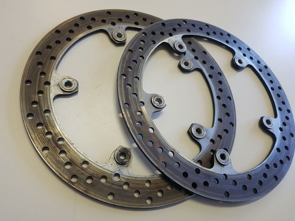 Par Disco Freio Dianteiro Bmw K 1300 Gt 09/10 Original 