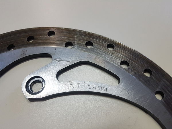 Disco Freio Traseiro Bmw K 1300 Gt 09/10 Original 