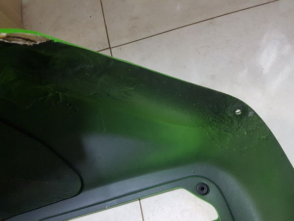Capa Tanque Zx 12r Ninja Kawasakk 00a06 P/pintura E Conserto