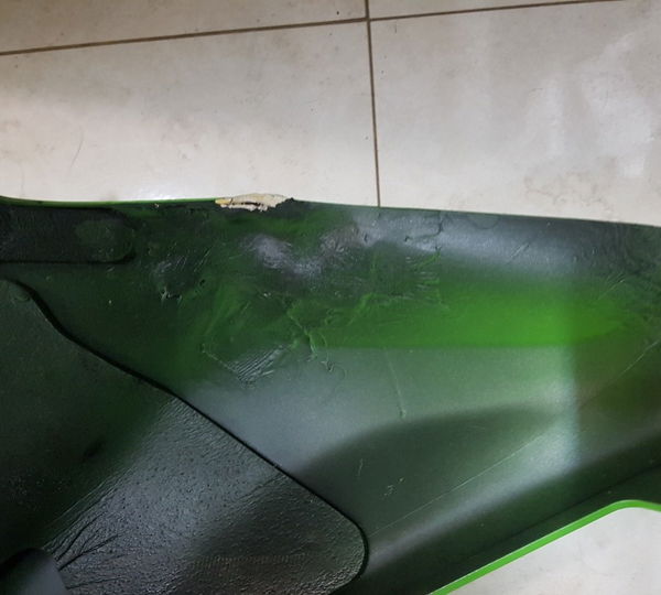 Capa Tanque Zx 12r Ninja Kawasakk 00a06 P/pintura E Conserto