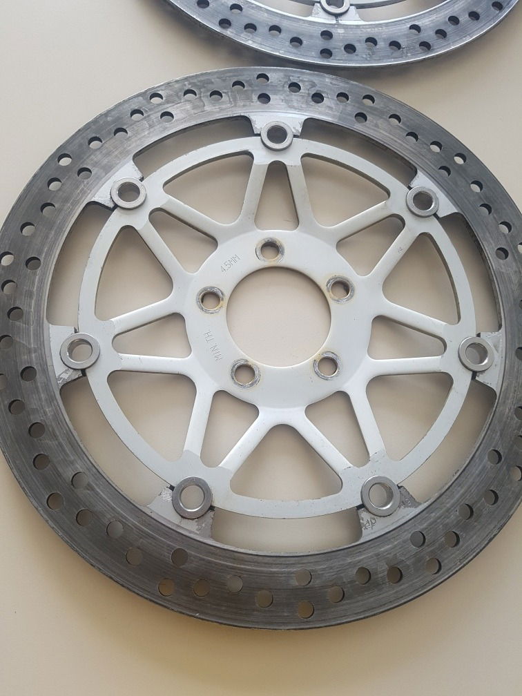 Par Disco Freio Dianteiro Kawasaki Zx 12r 00a06 Original