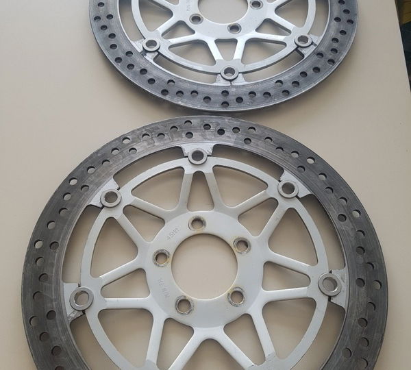 Par Disco Freio Dianteiro Kawasaki Zx 12r 00a06 Original