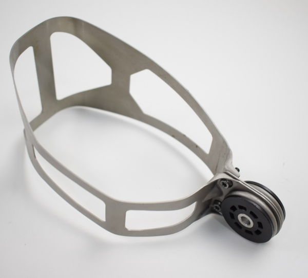 Abraçadeira Suporte Escape Bmw R1200 R 1200 Gs Adv 13-19 Prateado