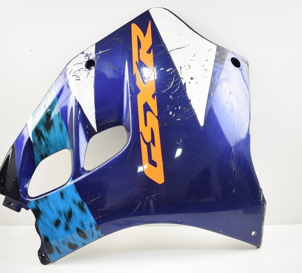 Carenagem Lateral Esquerda Gsx-r 1100 W 1196 C/avaria Azul