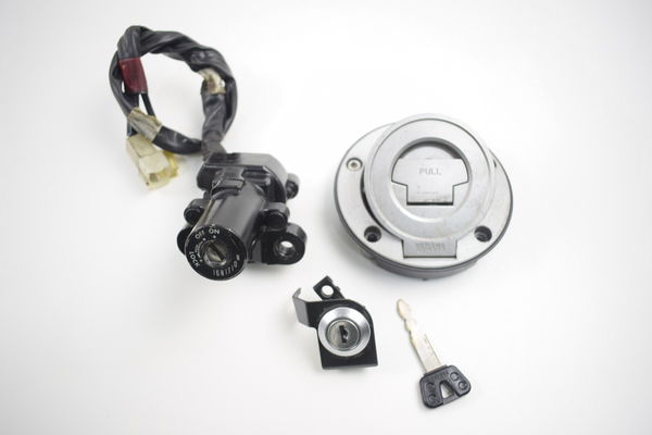Kit Chave Ignição Tampa Trava Yzf R1 2009-2015 Original 