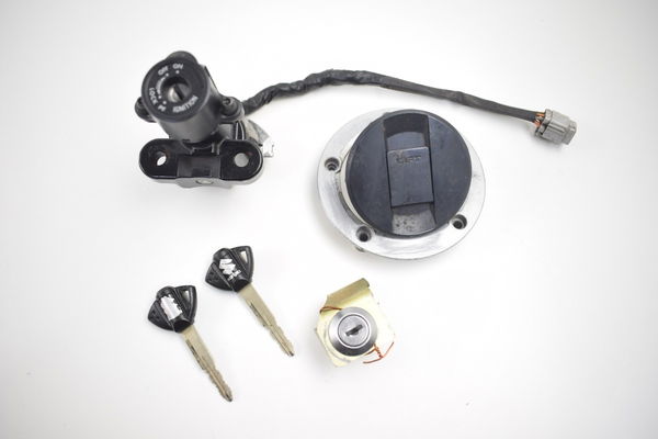 Kit Chave Ignição Tampa Trava Gsx-r Srad 1000 11-16 Original