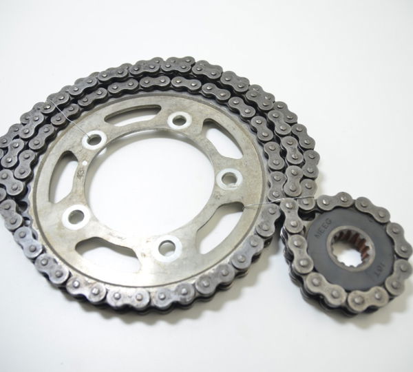 Kit Relação Completo Honda Cb 600f  Hornet 08-14 Original Prateado