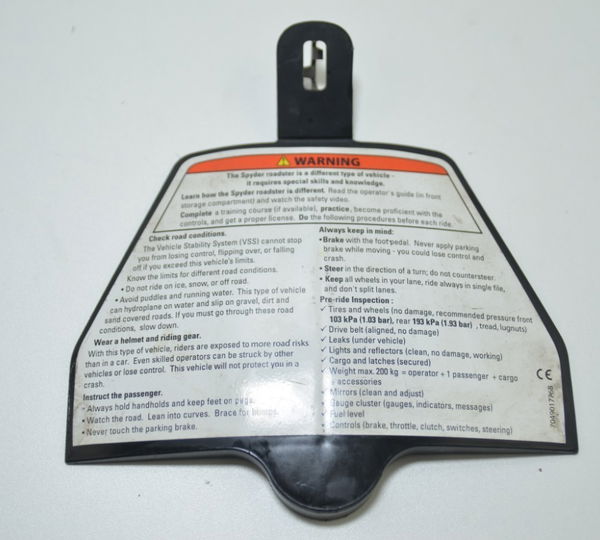 Tampa Capa Frontal Can Am Spyder 990 Rs 2009 Original