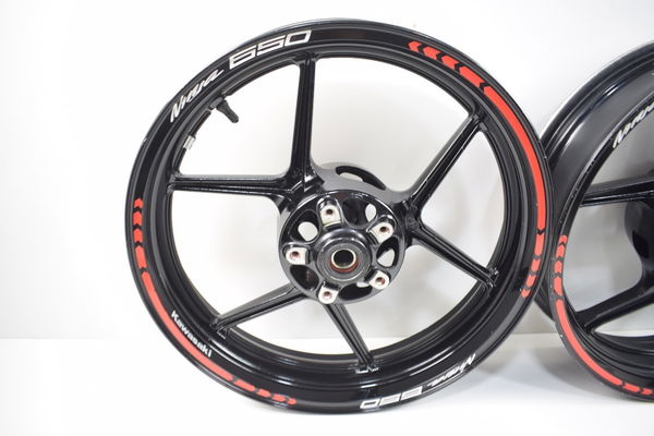 Roda Dianteira E Traseira (par) Kawasaki Ninja 650r Er6 Er-6