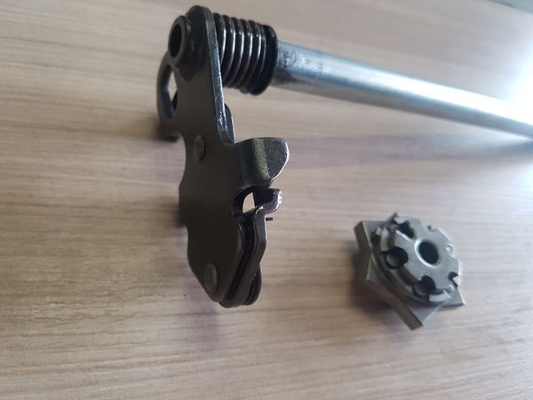 Eixo Pedal Cambio Com Estrela Cbr 600rr 03a06 Original