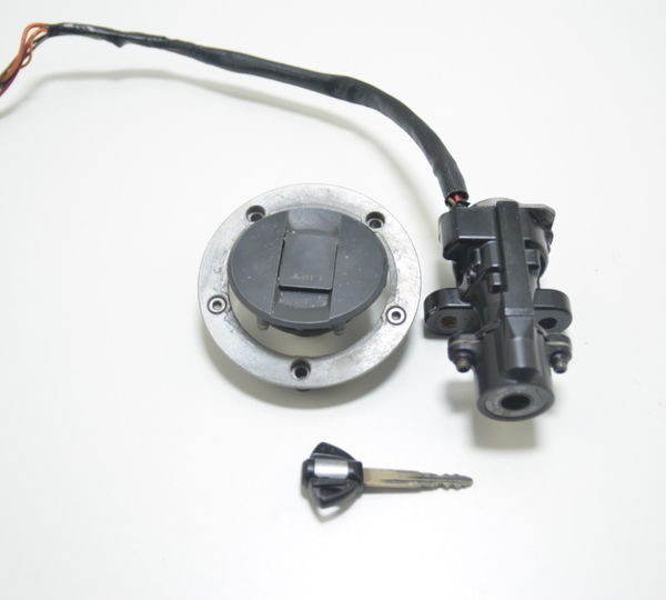 Kit Chave Ignição Tampa Gsx-r Srad 1000 08-10 Original