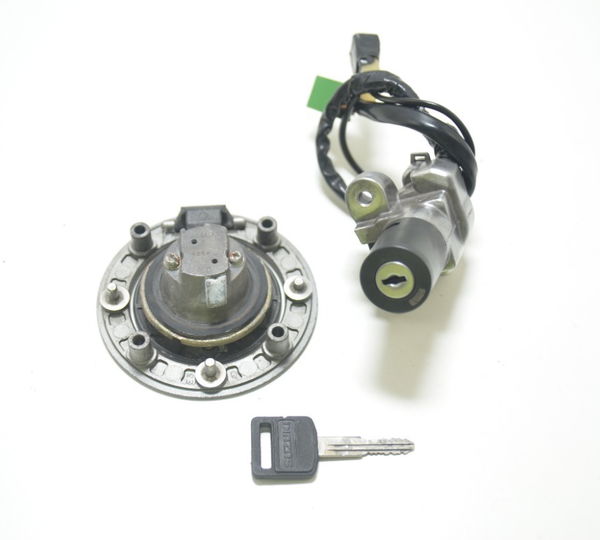 Chave Ignição E Tampa Tanque Suzuki Gsx 750 F 91-97 Original