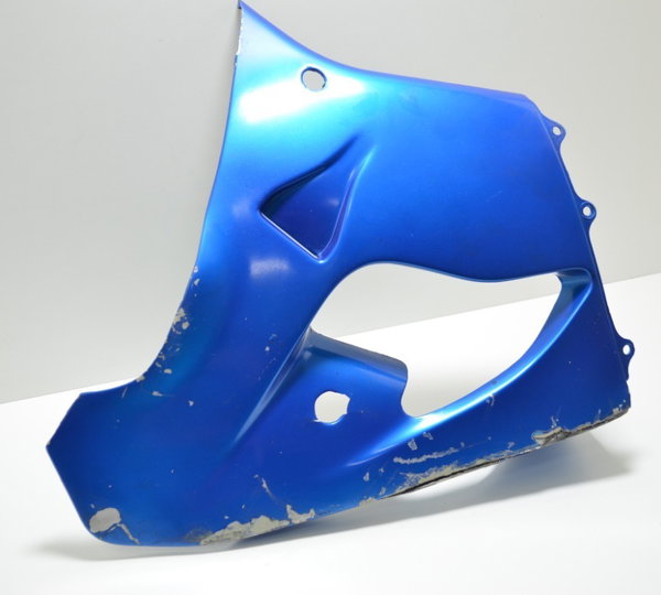 Carenagem Lat Esq C/ Avaria Kawasaki Ninja 900 Zx 9r 1998 Azul