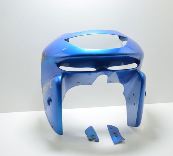 Carenagem Frontal C/ Avaria Kawasaki Ninja 900 Zx 9r 1998 Azul