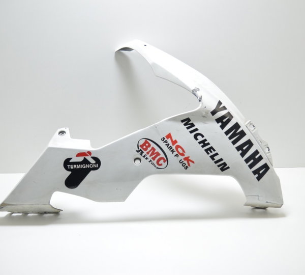 Spoiler Direito C/ Avaria Yamaha Yzf R1 04-06 Original Branco