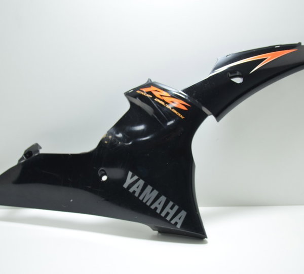 Carenagem Lat Dir C/ Detalhes Yamaha Yzf R6 08-15 Original Preto