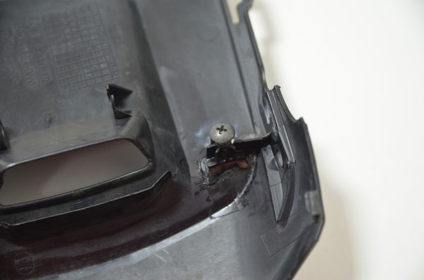 Acabamento Rabeta C/ Avaria Honda Cb 600f Hornet 08-11