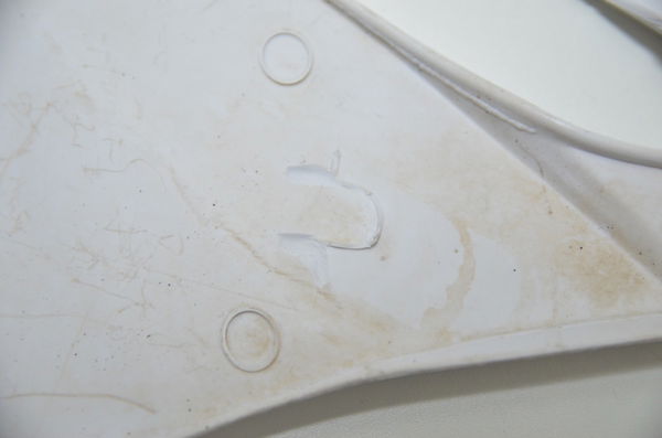 Carenagem Direita C/ Avaria Yamaha Xt660 Xt 660 Original