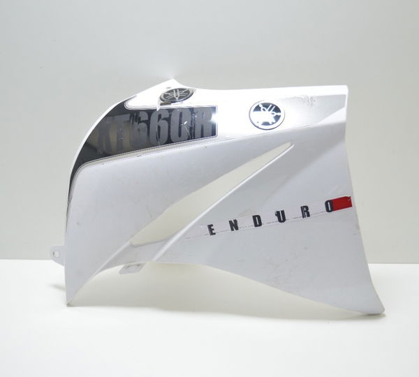 Carenagem Direita C/ Avaria Yamaha Xt660 Xt 660 Original Branco
