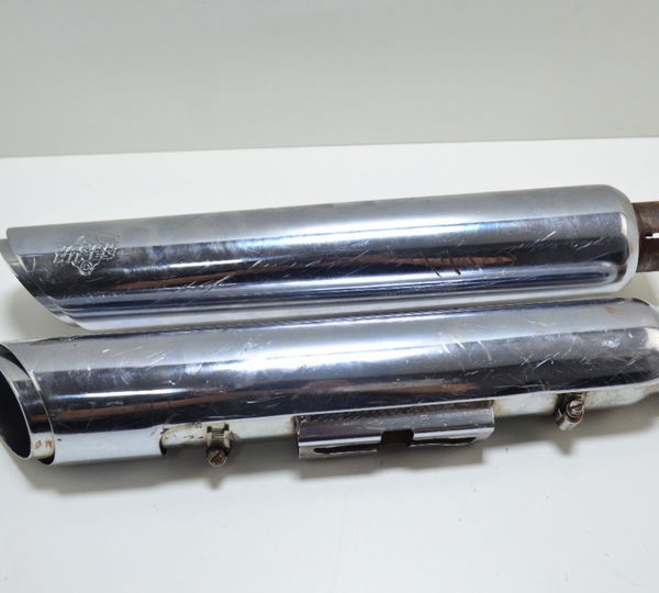 Par Ponteira Escape Vance Hines Harley Dyna Fxdc 2009 Orig