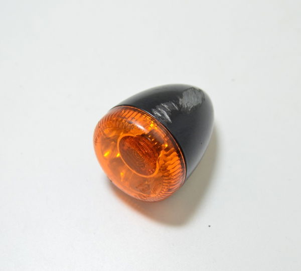 Pisca Traseiro Três Funções C/ Avaria Harley Davidson Orig Prateado