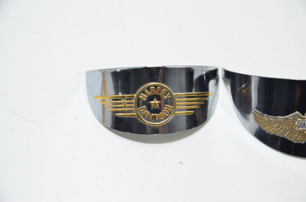 Jogo Chapéu Pisca E Farol Auxiliar Harley Davidson Orig