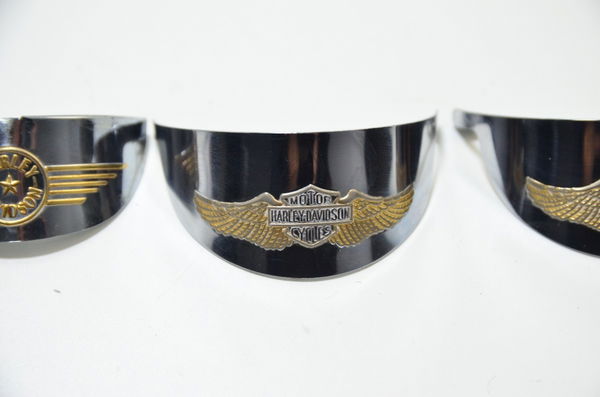 Jogo Chapéu Pisca E Farol Auxiliar Harley Davidson Orig