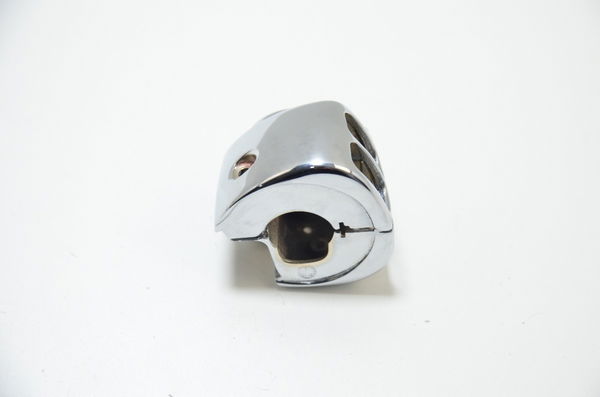 Carcaça Punho Luz Direito Cromado Harley Davidson Orig