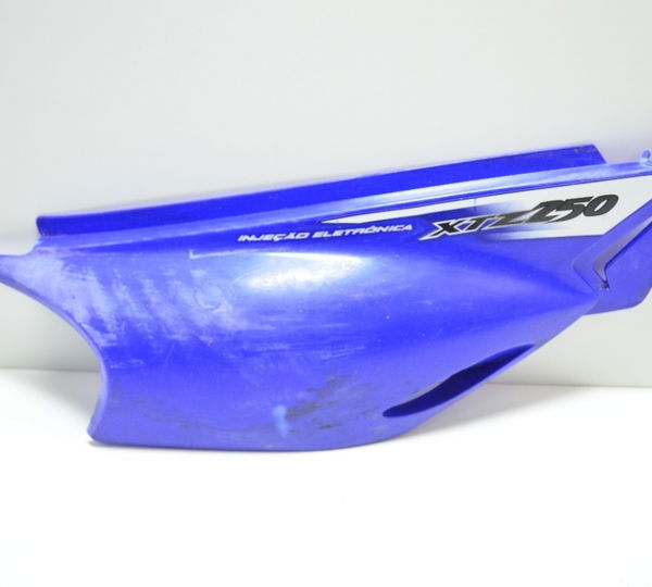 Carenagem Lateral Dir Detal Yamaha Xtz 250 Lander 2008 Orig Azul