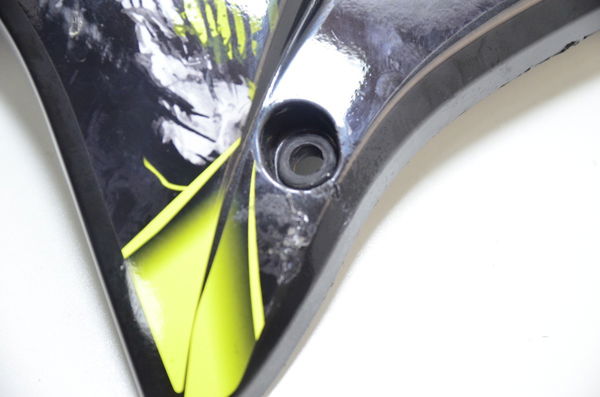 Carenagem Lateral Esq Avaria Yamaha Xtz 250 Lander 2008 Orig