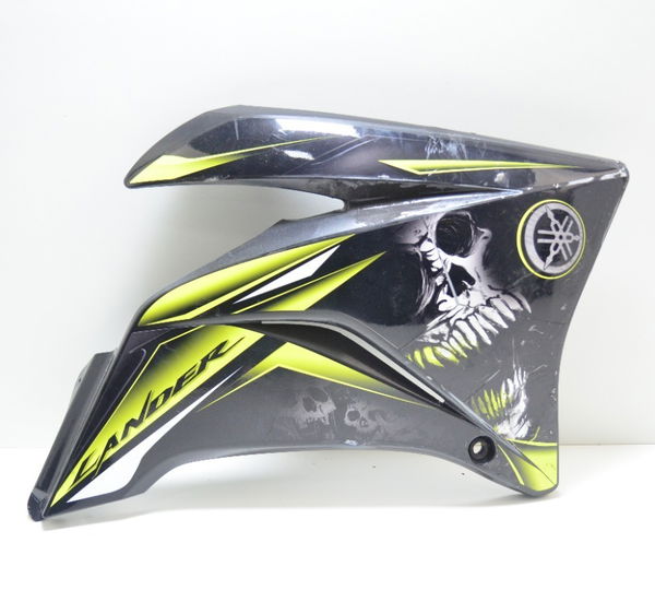 Carenagem Lateral Dir Detalh Yamaha Xtz 250 Lander 2008 Orig Preto