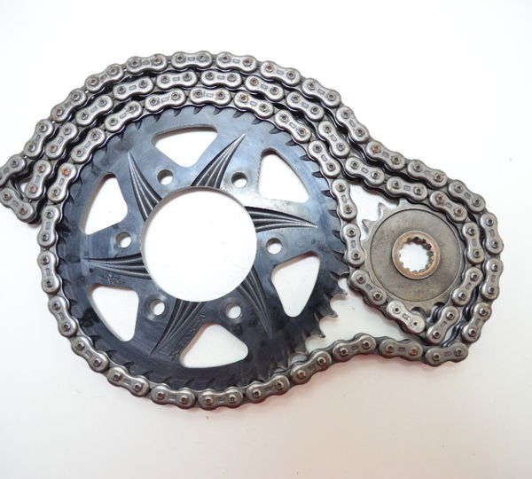 Kit Relação Kawasaki Zx 10r 11-15 Original Prateado