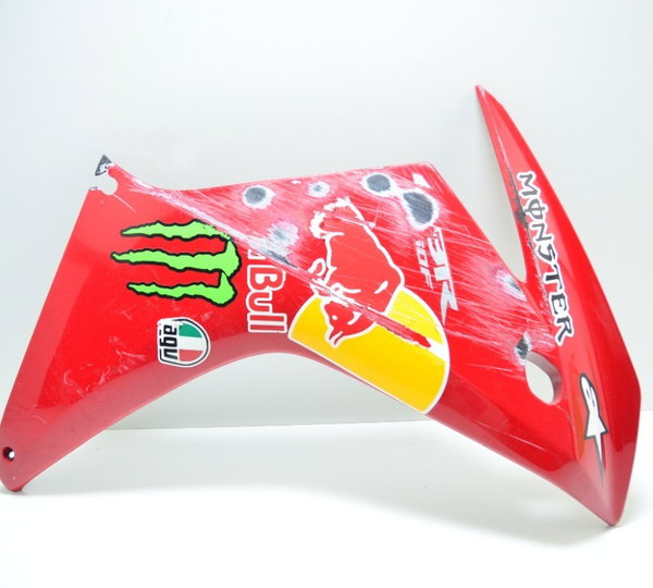 Carenagem Lateral Dir Avaria Honda Cbr 650 F 14-17 Original Vermelho